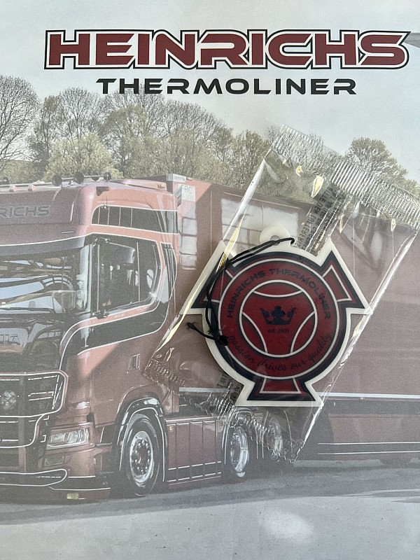 Bild zeigt Heinrichs Thermoliner Logo als Duftbaum
