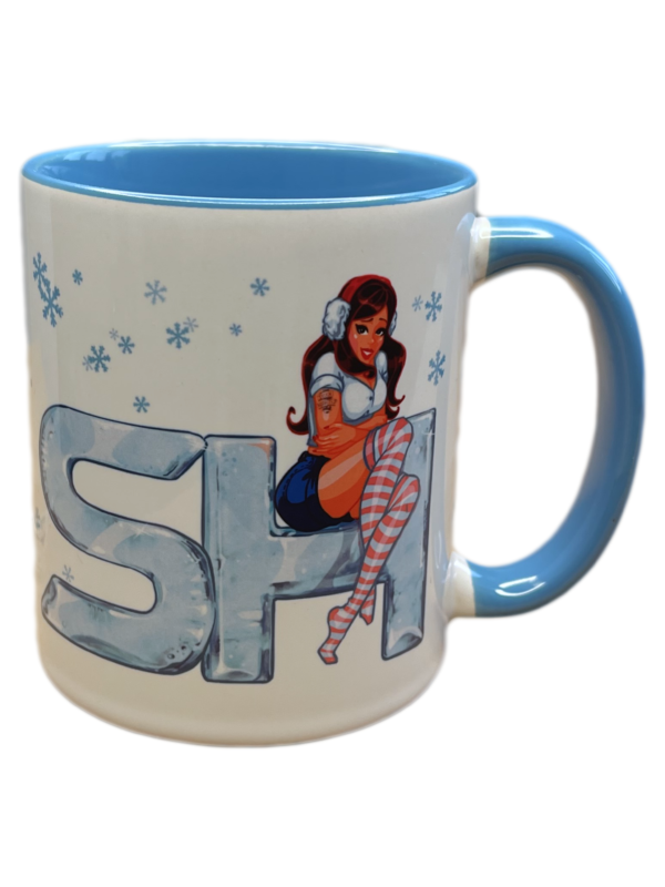 Bild zeigt Kaffeetasse SH Girl von vorn